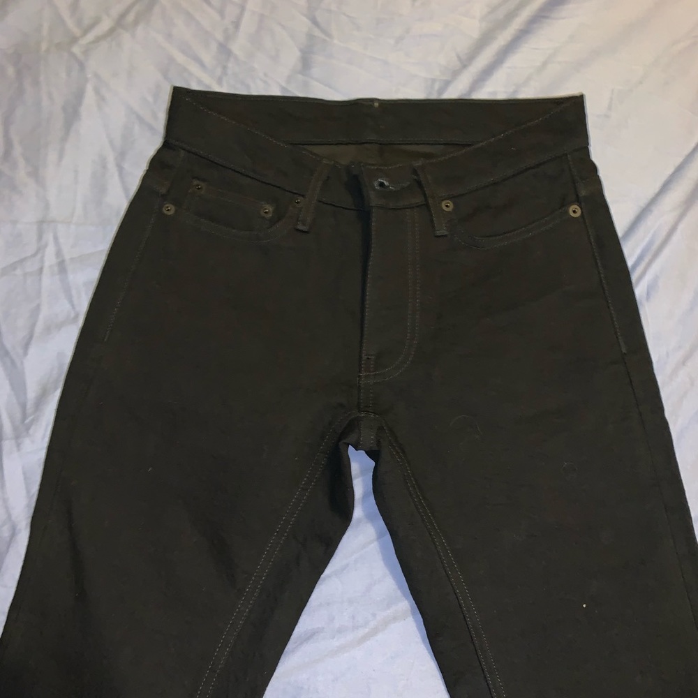 Black women’s denim jeans